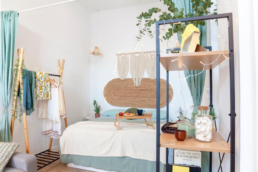 ולנסיה Al5 Seaside Bliss-Stylish Loft Steps From Malvarrosa מראה חיצוני תמונה
